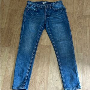 Original Weatherproof Vintage Blue Denim Vintage Skinny Jeans Size 30 X 30 EUC